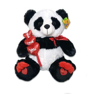 Urso Panda I Love You 25cm
