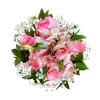 Buquê de Noiva Pequeno c/ 6 Rosas (cartório)